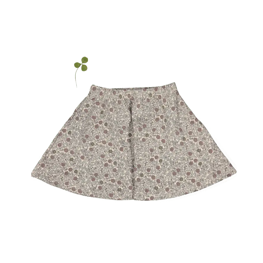The Sweat Skirt -  Isla - Textile, Pink, Creative arts, A-line, Pattern | Everetts Place