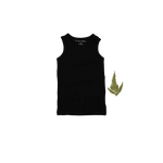 The Tank - Black Ribbed - Sleeveless shirt, Undershirt, Active Shirt, Active Tank, Vest | Everetts Place