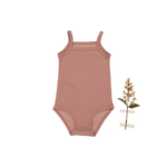 The Tank Onesie - Rosewood - Sleeveless shirt, Pink, Baby & Toddler Clothing, Leotard, Maillot | Everetts Place