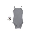 The Tank Onesie - Slate - Sleeveless shirt, One-piece garment, Grey, Baby & Toddler Clothing, Undershirt | Everetts Place