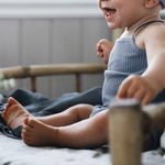 Lovely Littles The Tank Onesie - Slate - 