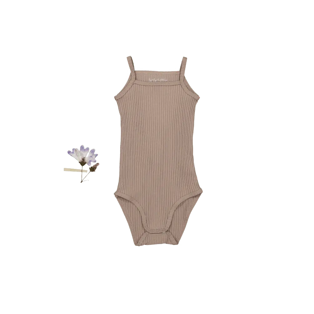 The Tank Onesie - Taupe - Sleeveless shirt, One-piece garment, Baby & Toddler Clothing, Leotard, One-piece swimsuit | Everetts Place