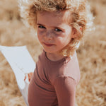 Lovely Littles The Tank - Rosewood Ribbed - 