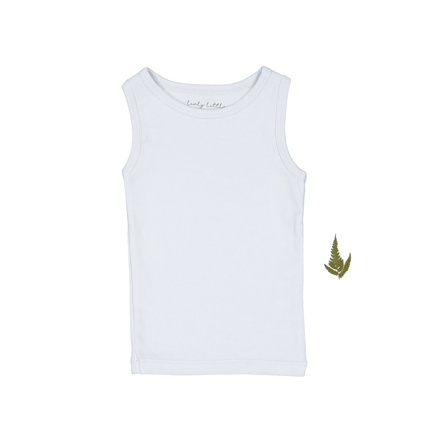 The Tank - Sky - Undershirt, White, Sleeveless shirt, Textile, Fashion | Everetts Place