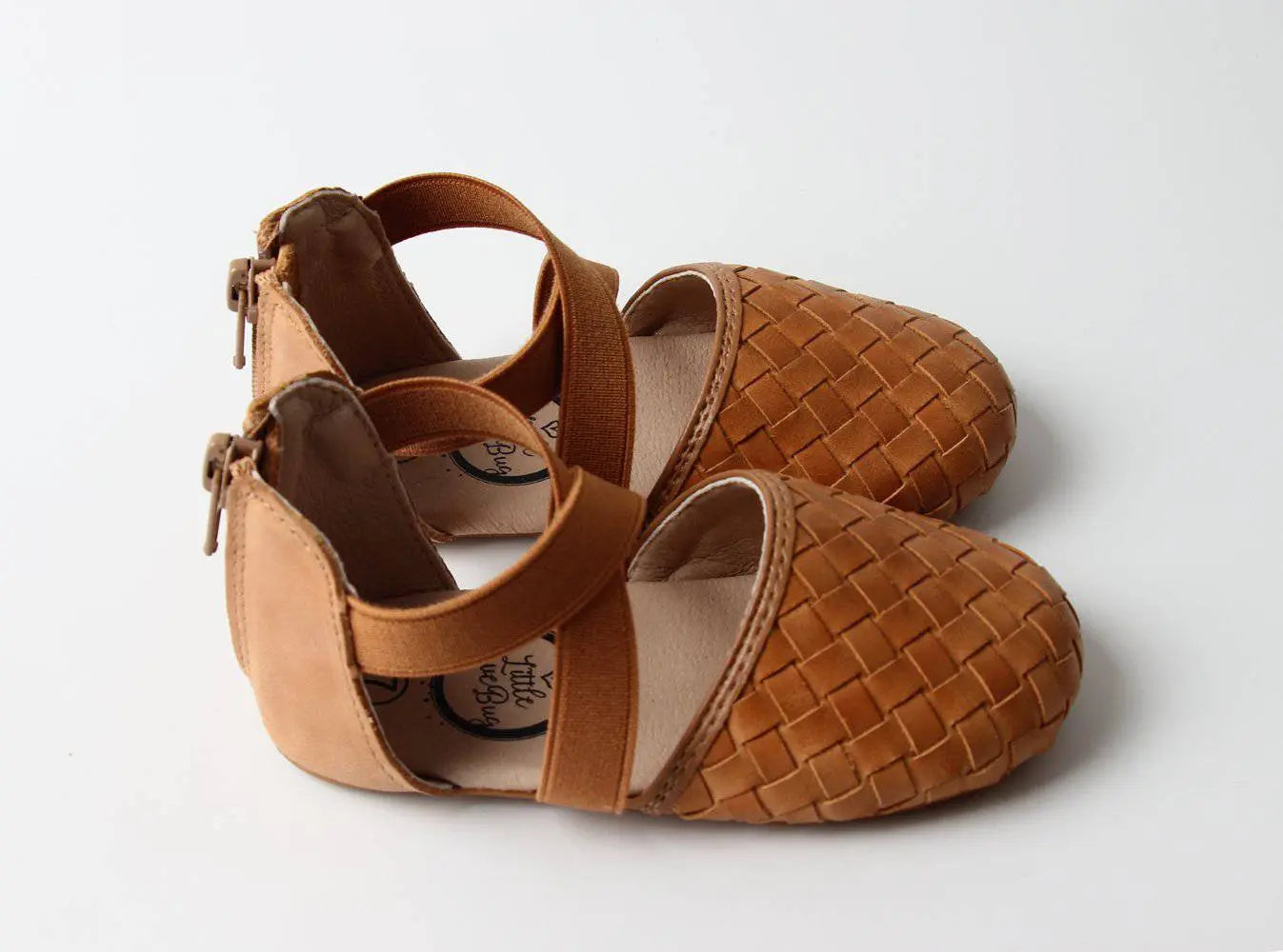 Little Love Bug Co. Premium Leather Sandals with Multiple Entry Options for Kids - Apparel & Accessories > Shoes > Baby & Toddler Shoes > Baby & Toddler Sandals Sandal