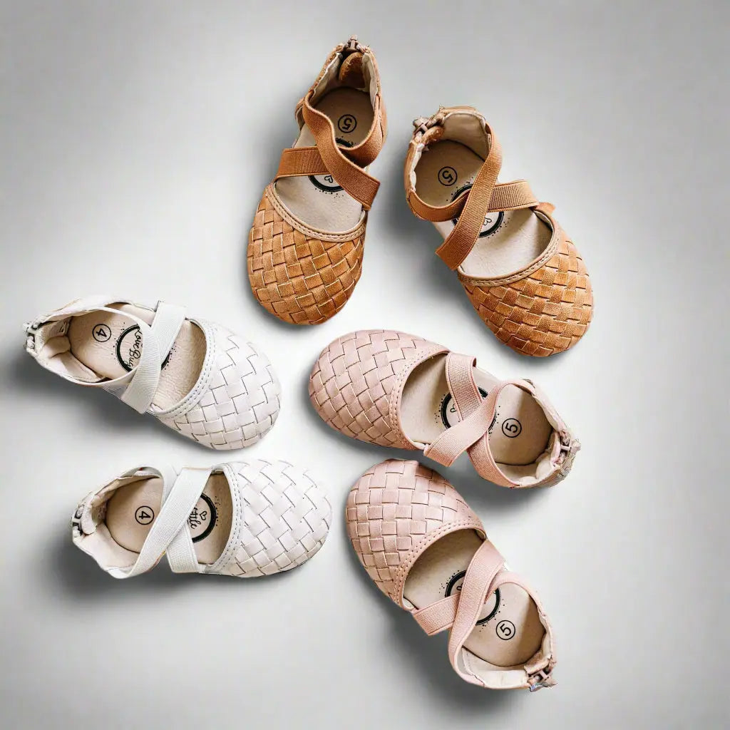 Little Love Bug Co. Premium Leather Sandals with Multiple Entry Options for Kids - Apparel & Accessories > Shoes > Baby & Toddler Shoes > Baby & Toddler Sandals Sandal