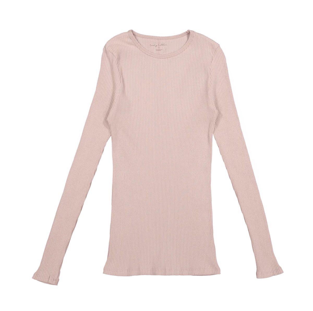 The Womens Tee - Mauve - Sleeve, Pink, Long-sleeved T-shirt, Wool, Active Shirt | Everetts Place