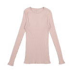 The Womens Tee - Mauve - Sleeve, Pink, Long-sleeved T-shirt, Wool, Active Shirt | Everetts Place