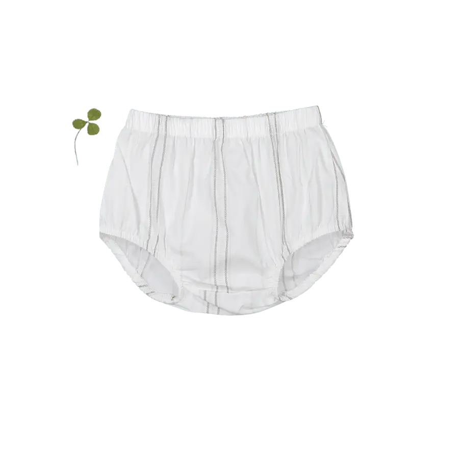 The Woven Bloomer - Mist Stripe - Diaper, Baby & Toddler Clothing, Underpants, Incontinence Aid, Undergarment | Everetts Place