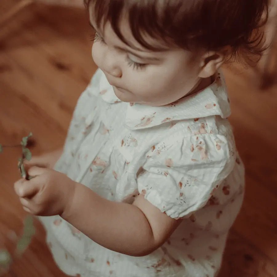Lovely Littles The Woven Bloomer - Seashell - 