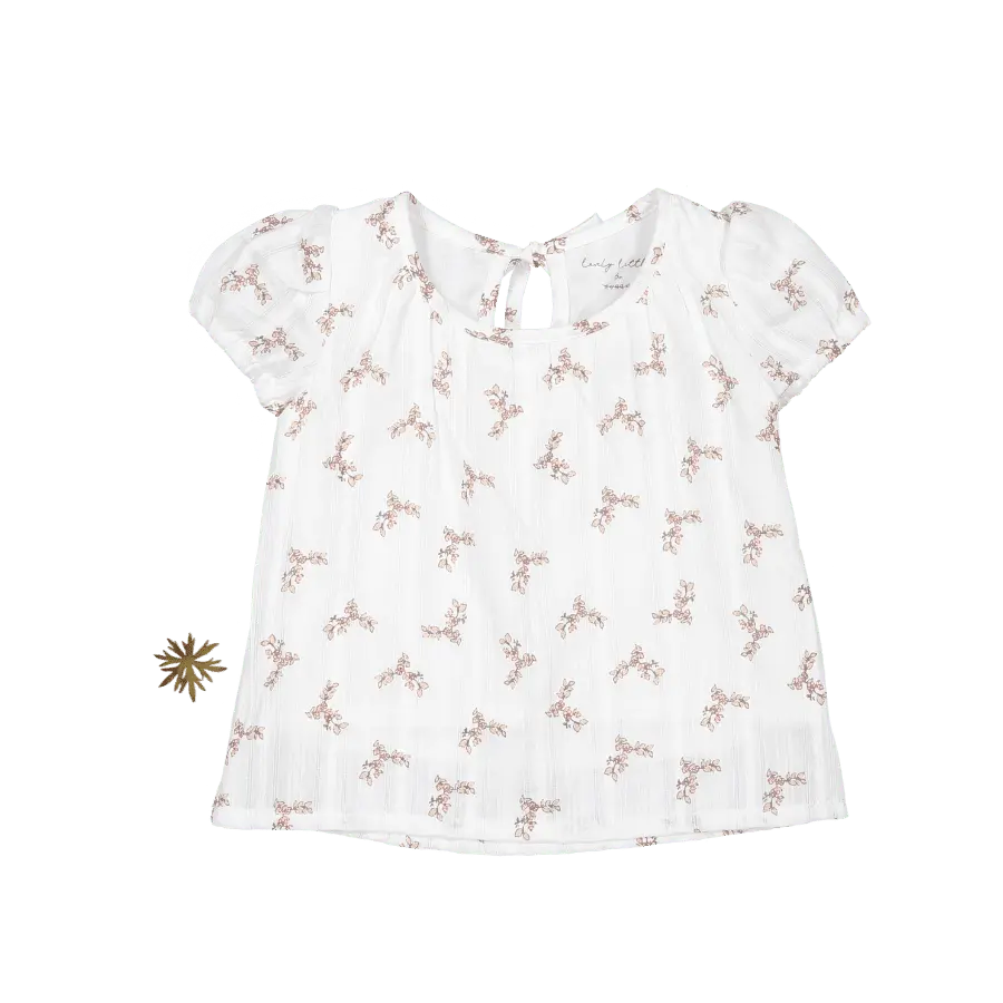 The Woven Blouse - Lola - White, Top | Everetts Place