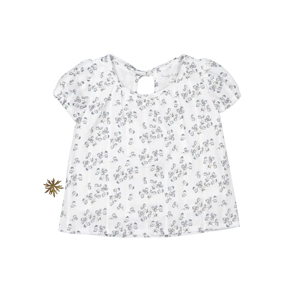 The Woven Blouse - Mintberry - Sleeve, White, Textile, Baby & Toddler Clothing, Pattern | Everetts Place