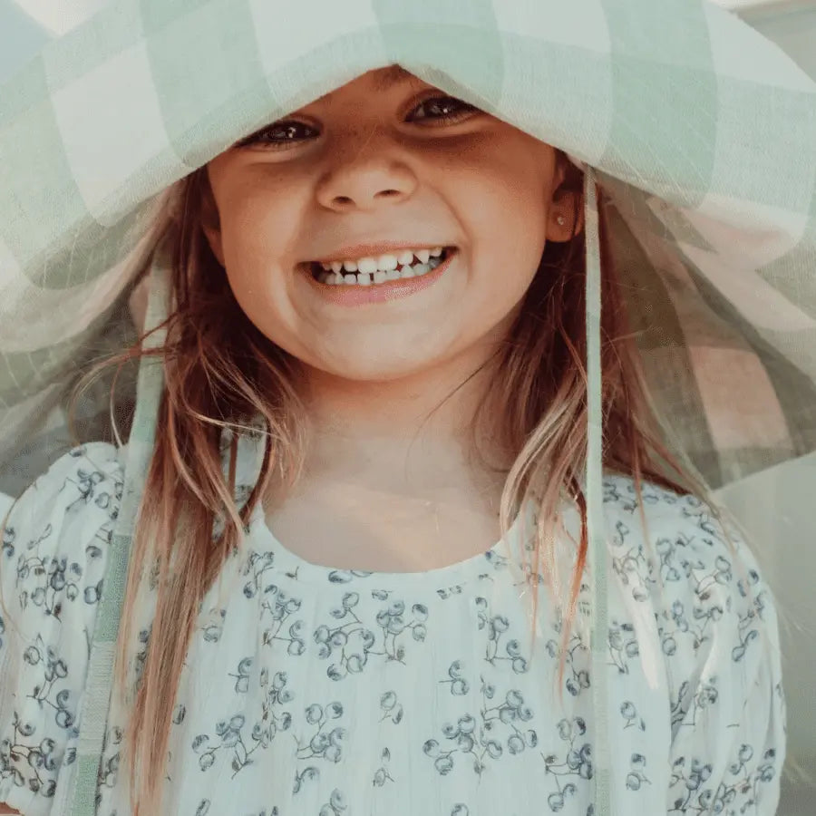 Lovely Littles The Woven Blouse - Mintberry - 