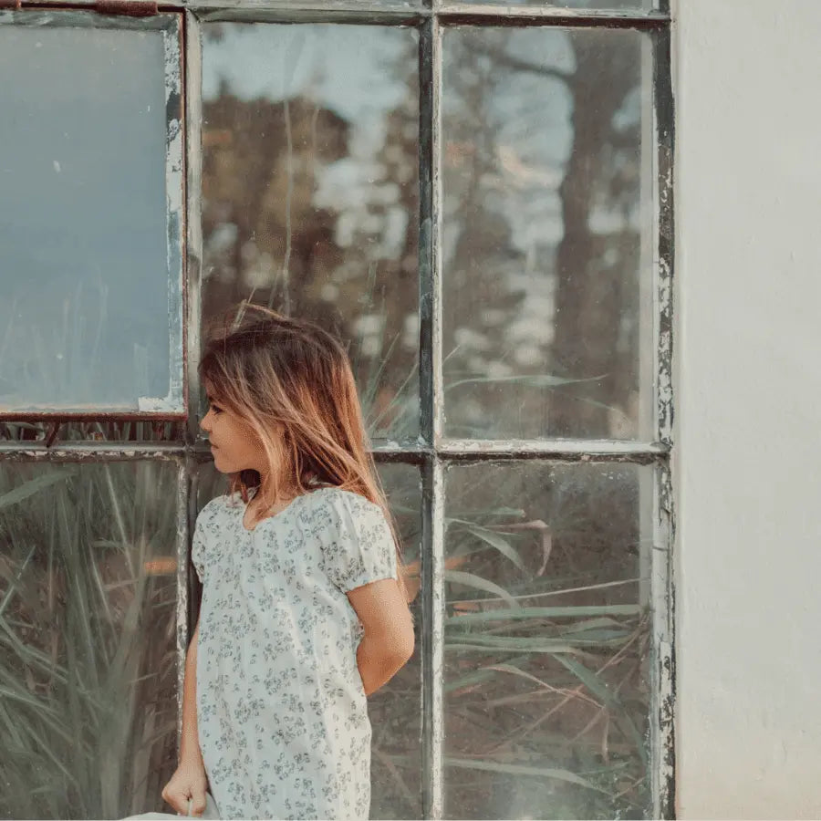 Lovely Littles The Woven Dress - Mintberry - 