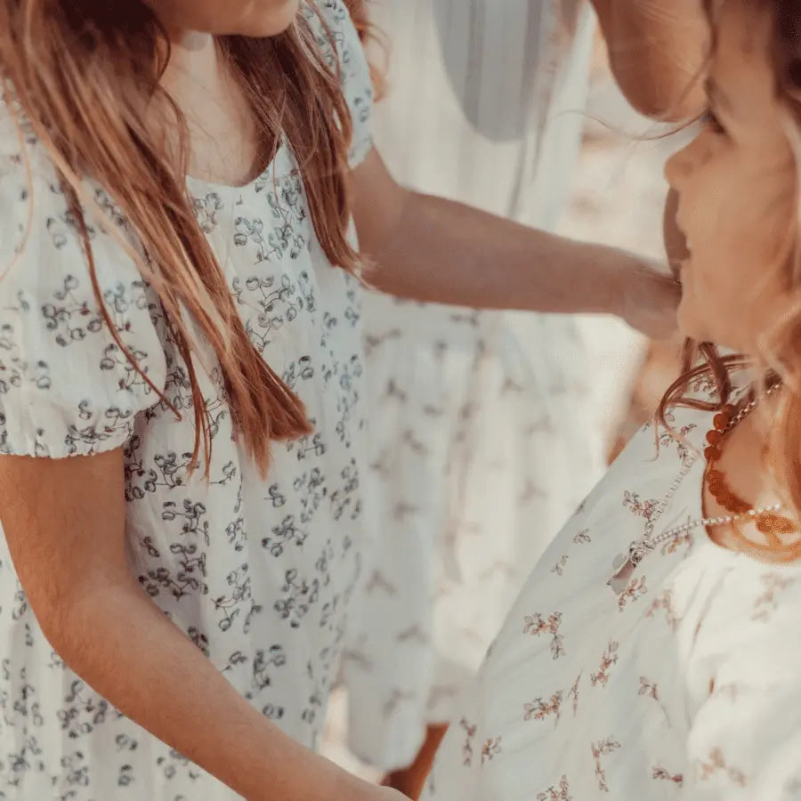 Lovely Littles The Woven Dress - Mintberry - 
