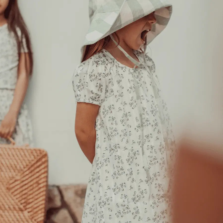 Lovely Littles The Woven Dress - Mintberry - 