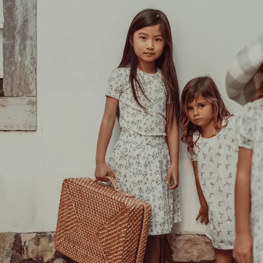 Lovely Littles The Woven Skirt - Mintberry - 