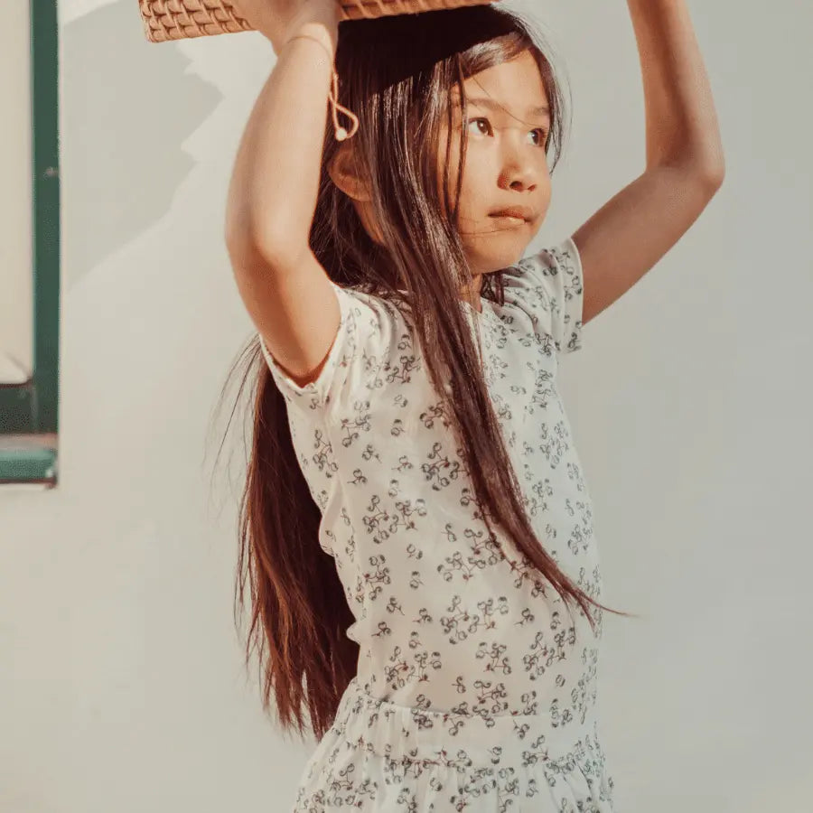 Lovely Littles The Woven Skirt - Mintberry - 
