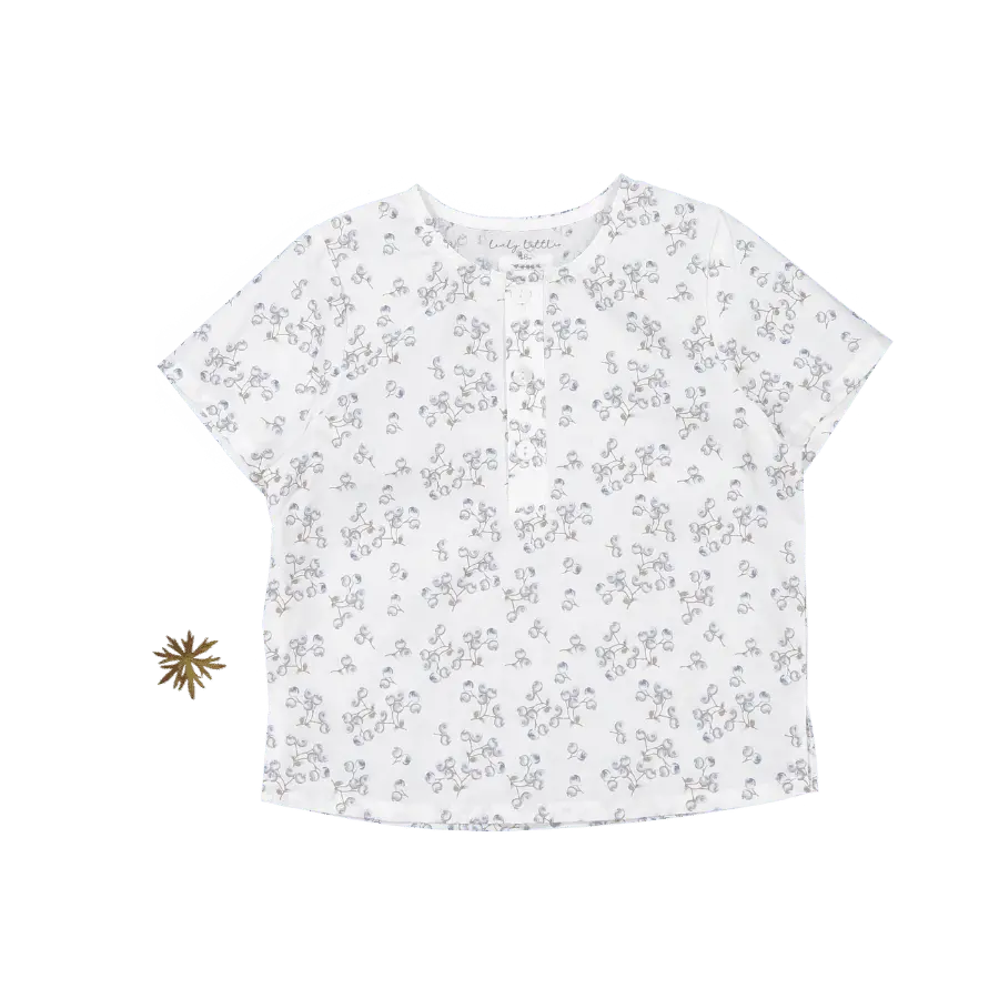 The Woven Tunic - Mintberry - Sleeve, White, Textile, Active Shirt, Sweater | Everetts Place