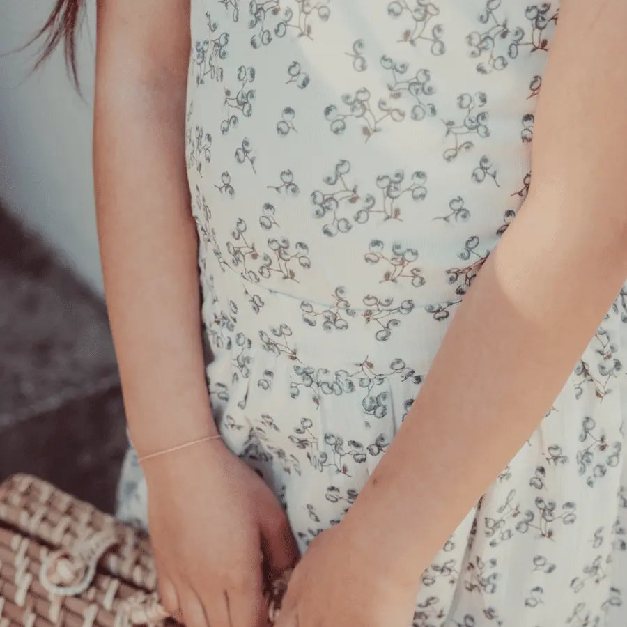 Lovely Littles The Woven Tunic - Mintberry - 
