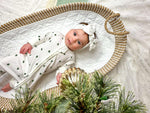 Little Joy Co. Tiny Trees Ribbed Bamboo Headband for Babies and Toddlers - Apparel & Accessories > Clothing > Baby & Toddler Clothing > Baby One-Pieces