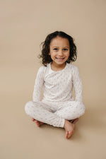 Little Joy Co. Tiny Tulips Bamboo Pajamas 2Pc Comfort Sleepwear Set - Apparel & Accessories > Clothing > Sleepwear & Loungewear > Pajamas