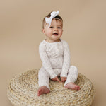 Little Joy Co. Tiny Tulips Bamboo Zippy Pajamas for Babies Little Joy - Apparel & Accessories > Clothing > Baby & Toddler Clothing > Baby & Toddler Sleepwear