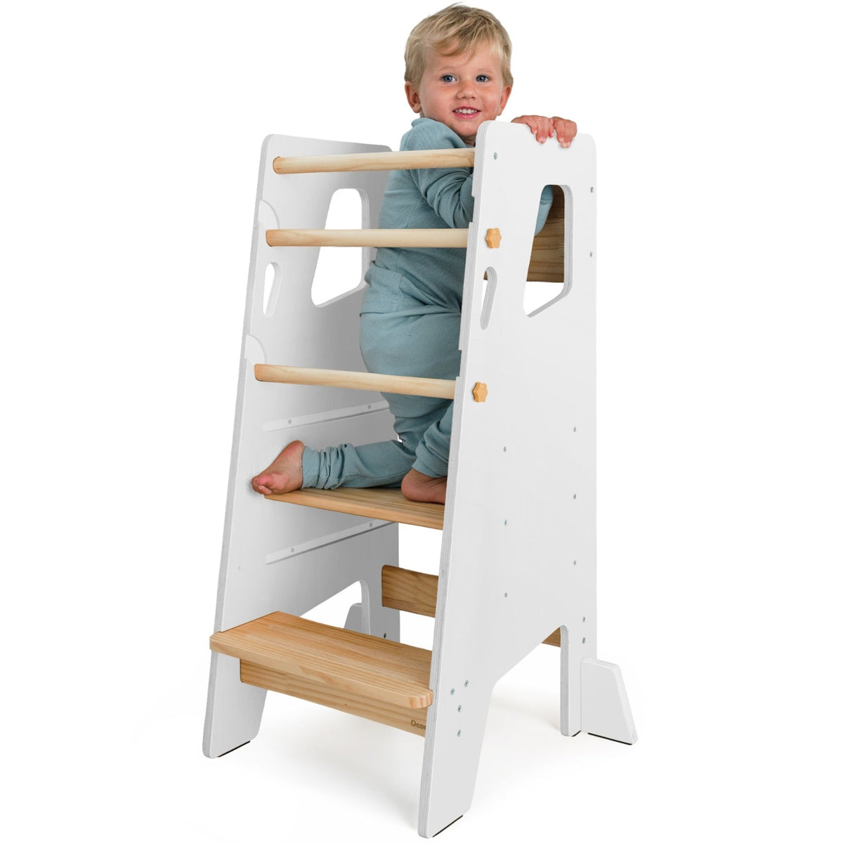 Toddler Tower - Adjustable Kitchen Stool Helper by Ocodile.com