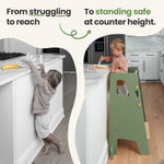 Toddler Tower - Adjustable Kitchen Stool Helper by Ocodile.com