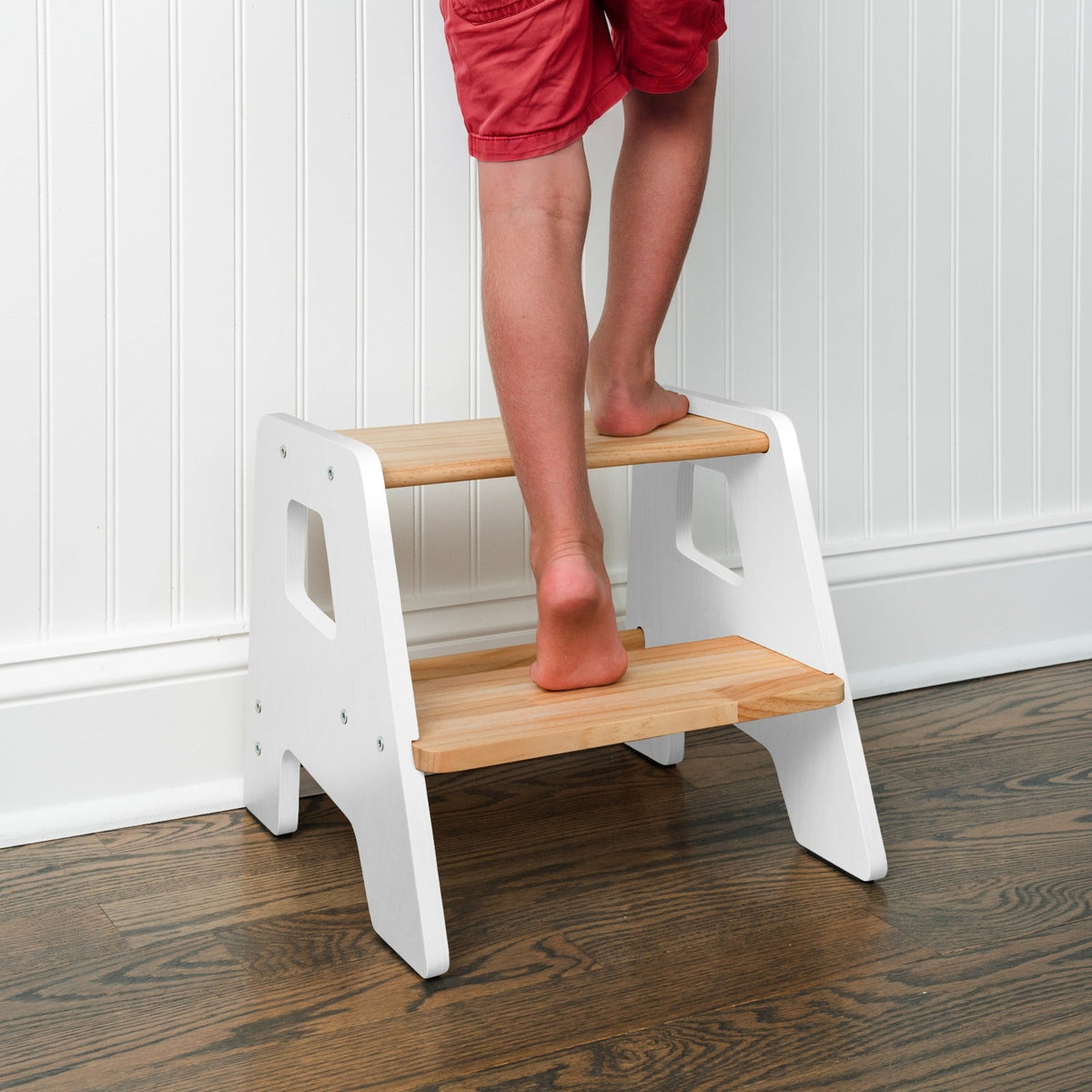 Solid Hardwood 2-Step Toddler Step Stool by Ocodile.com