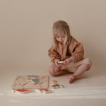 Wooden Animal Figure Puzzle by Mushie