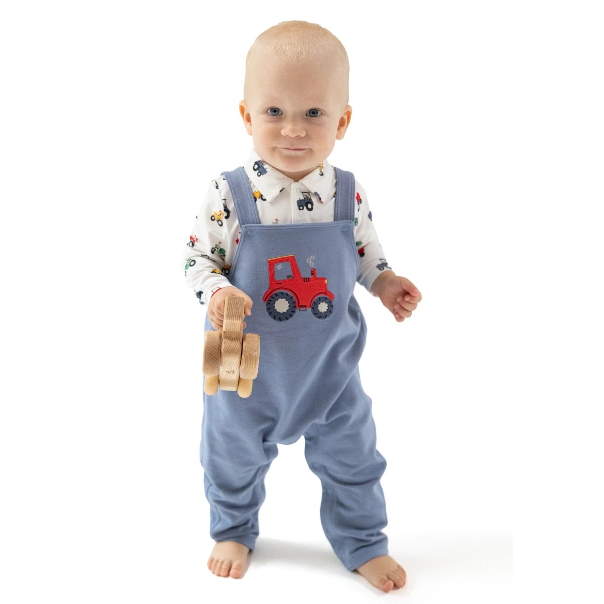 Tractor Henley with Overalls - Everetts Place Boutique - 