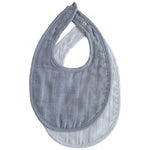 Mushie Muslin Bibs for Babies with Dual Snap Closure - Soft and Absorbent Multi-Layered Design - Baby & Toddler > Nursing & Feeding > Bibs Muslin Bib