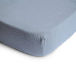 Extra Soft Muslin Crib Sheet by Mushie