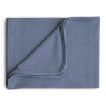 Mushie Ribbed Baby Blanket Made From Soft Organic Cotton - Baby & Toddler > Swaddling & Receiving Blankets > Receiving Blankets Blanket