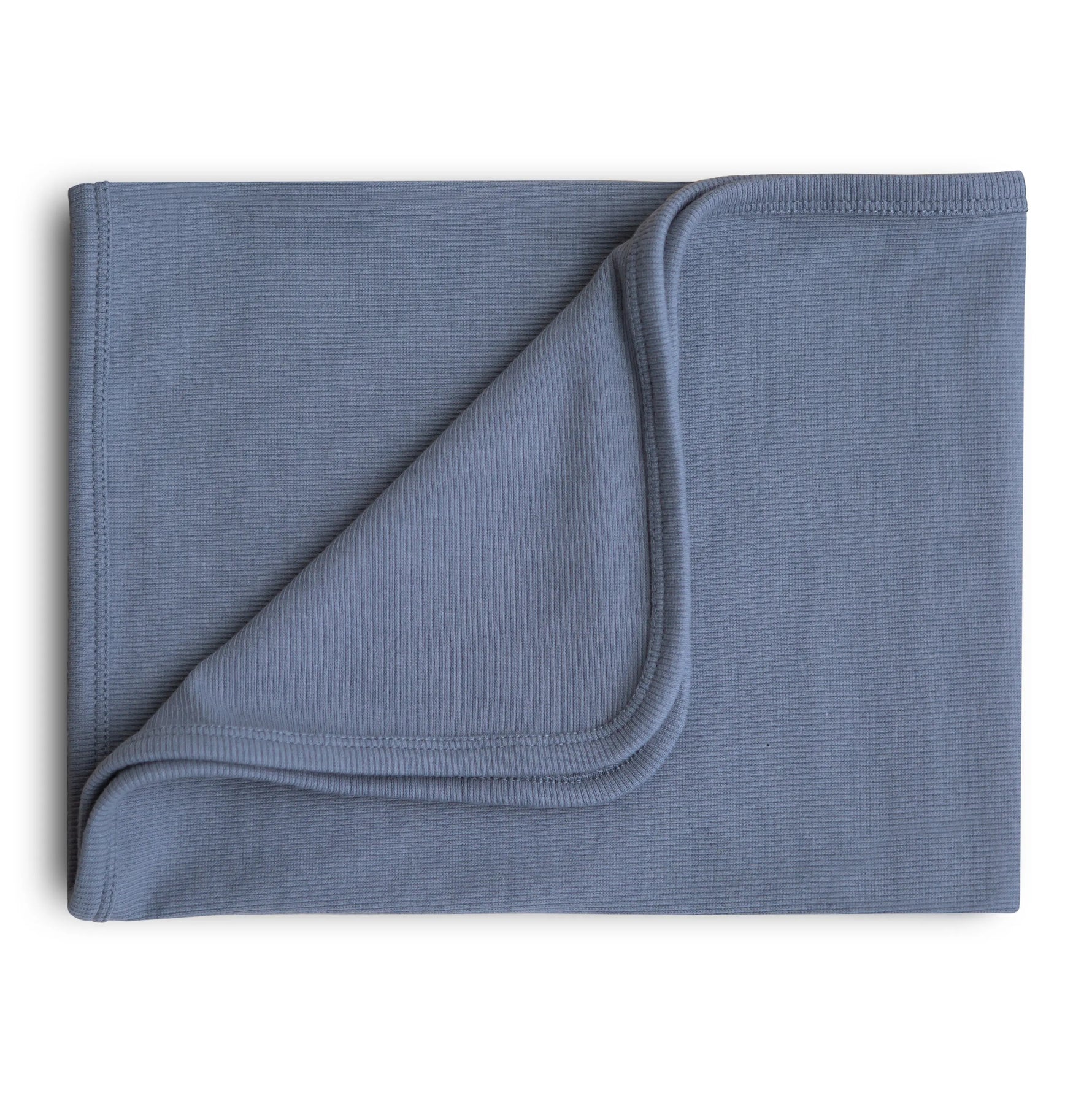 Mushie Ribbed Baby Blanket Made From Soft Organic Cotton - Baby & Toddler > Swaddling & Receiving Blankets > Receiving Blankets Blanket
