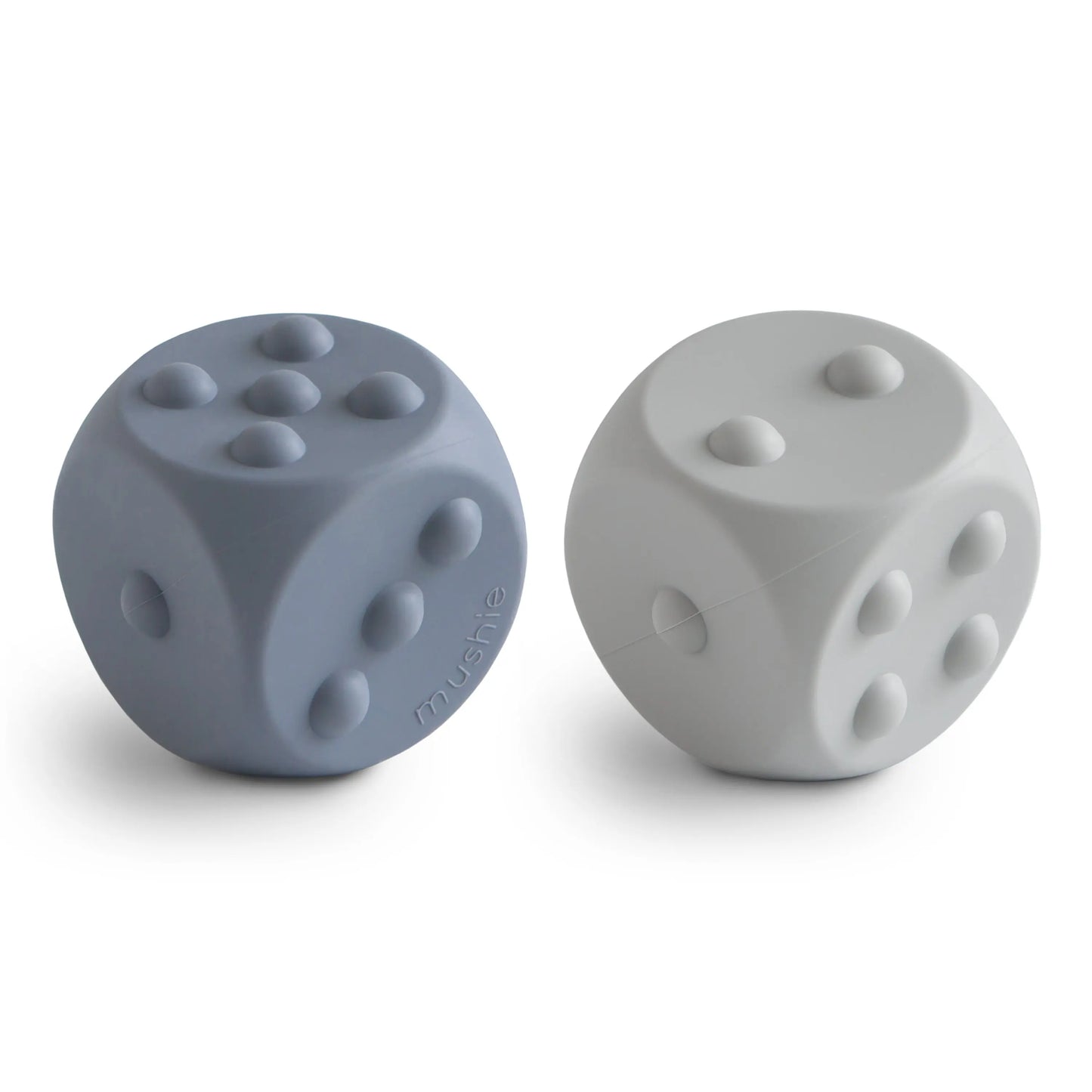 Mushie Dice Press Toy for Fine Motor Skill Development and Learning Mushie