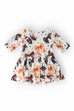 Trick Or Twirl 3/4 Sleeve Baby Bodysuit With Snap Closure Mila & Rose ® Everetts Place: Online Boutique