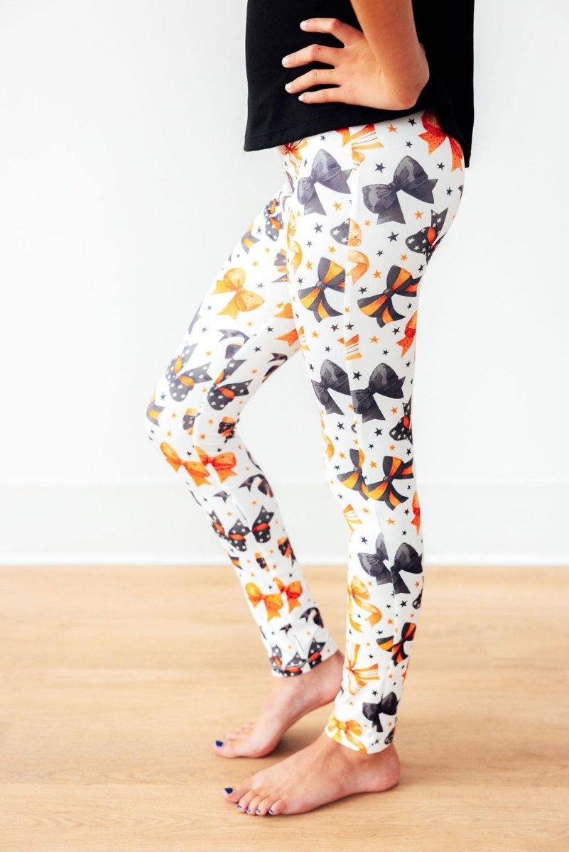 Trick Or Twirl High Waisted Leggings By Mila And Rose - Everetts Place Boutique - 