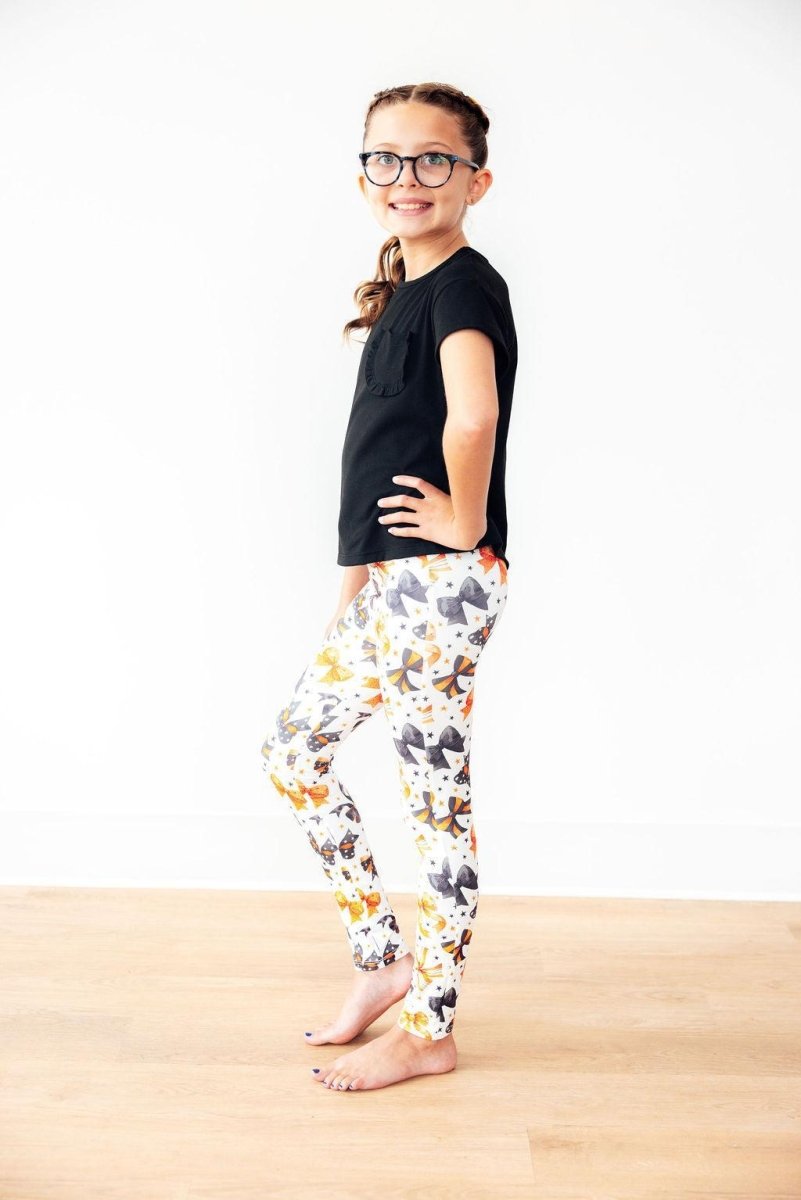 Trick Or Twirl High Waisted Leggings By Mila And Rose - Everetts Place Boutique - 