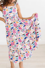 Tulip Blooms Ruffle Maxi Dress For Summer Mila Rose Mila & Rose ® Everetts Place: Online Boutique