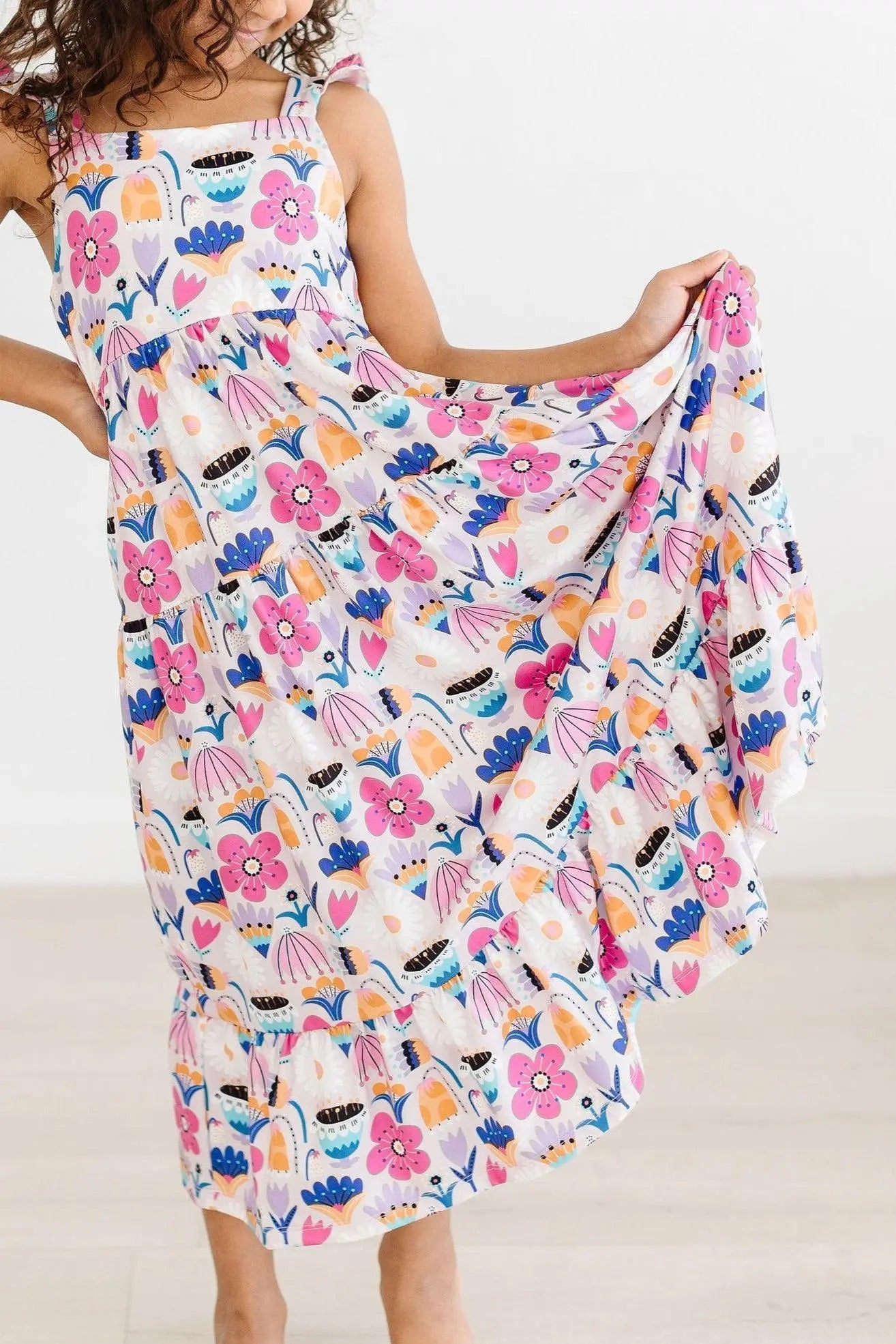 Tulip Blooms Ruffle Maxi Dress For Summer Mila Rose Mila & Rose ® Everetts Place: Online Boutique