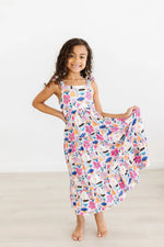 Mila & Rose ® Tulip Blooms Ruffle Maxi Dress For Summer Mila Rose - Apparel & Accessories > Clothing > Dresses Maxi Dress