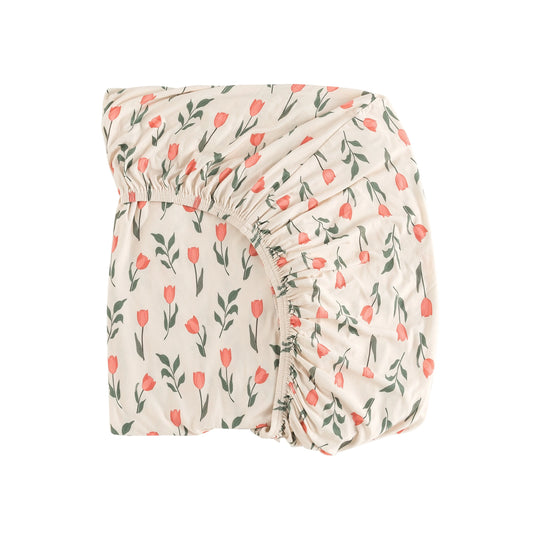 Tulip Dreamlet Fitted Crib Sheet Bamboo Viscose Blend Dreamlet Everetts Place: Online Boutique