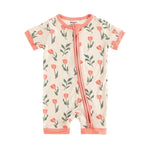 Dreamlet Tulip Romper For Babies With Two Way Zipper Dreamlet - Apparel & Accessories > Clothing > Baby & Toddler Clothing > Baby & Toddler Sleepwear Romper