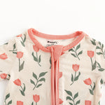 Dreamlet Tulip Romper For Babies With Two Way Zipper Dreamlet - Apparel & Accessories > Clothing > Baby & Toddler Clothing > Baby & Toddler Sleepwear Romper