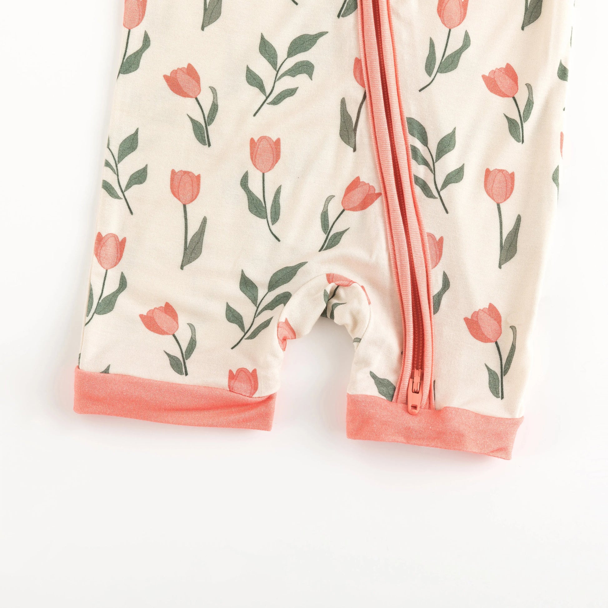 Tulip Romper For Babies With Two Way Zipper Dreamlet Dreamlet Everetts Place: Online Boutique