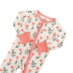 Dreamlet Tulip Convertible Zip Footies For Baby 12 18M Dreamlet - Apparel & Accessories > Clothing > Baby & Toddler Clothing > Baby & Toddler Sleepwear Convertible Zip Footies