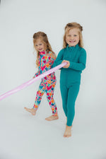 Turbo Teal Active Legging Mila Rose Dance Yoga Cheer Lounge Mila & Rose ® Everetts Place: Online Boutique