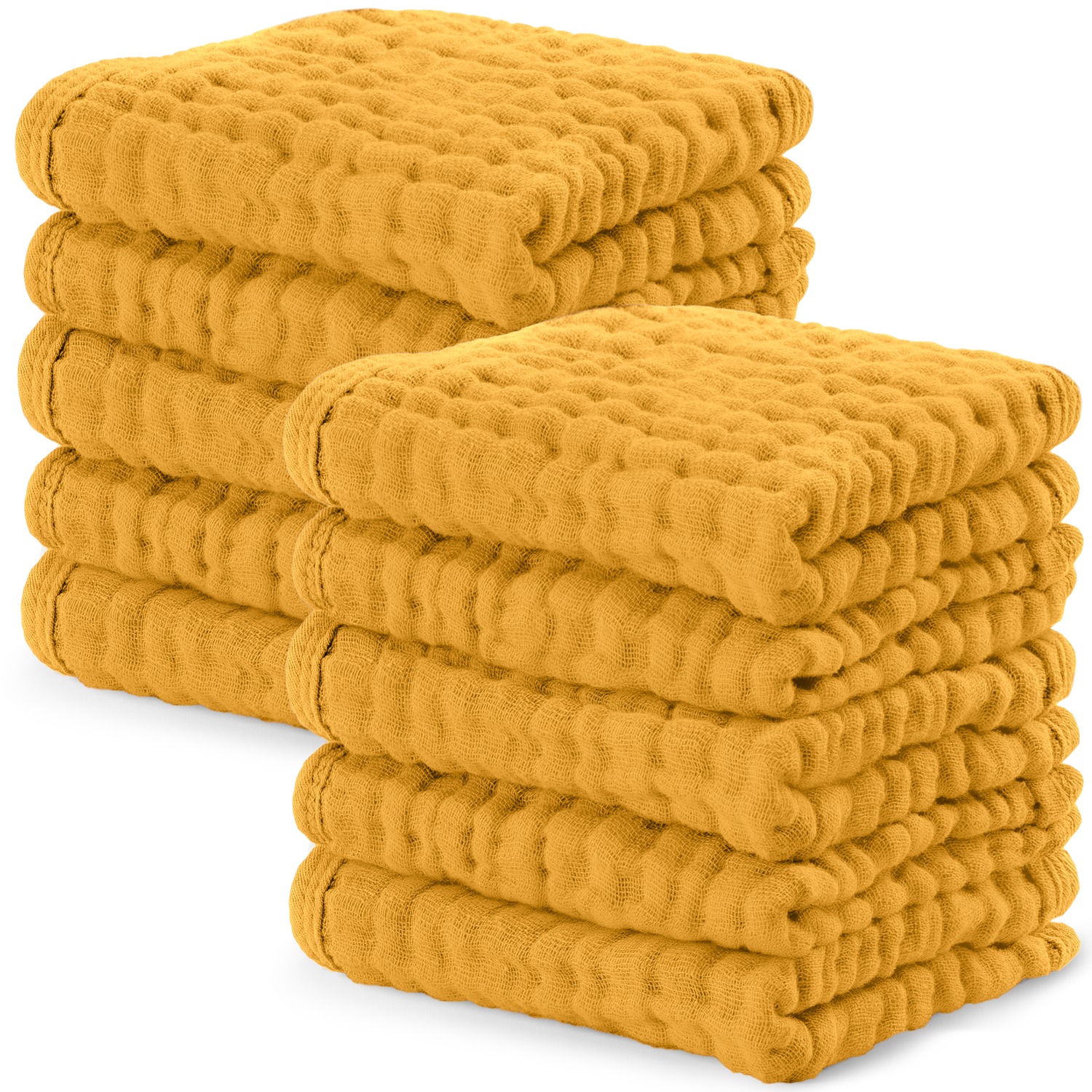 Turmeric Muslin Washcloths For Baby Bath By Comfy Cubs Comfy Cubs Everetts Place: Online Boutique